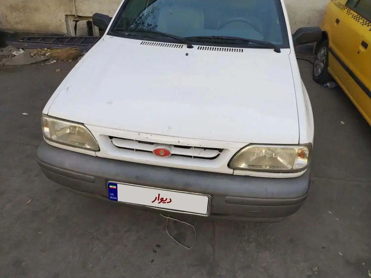 پراید مدل 97 سفید بدون رنگ|خودرو سواری و وانت|خشکبیجار, |دیوار