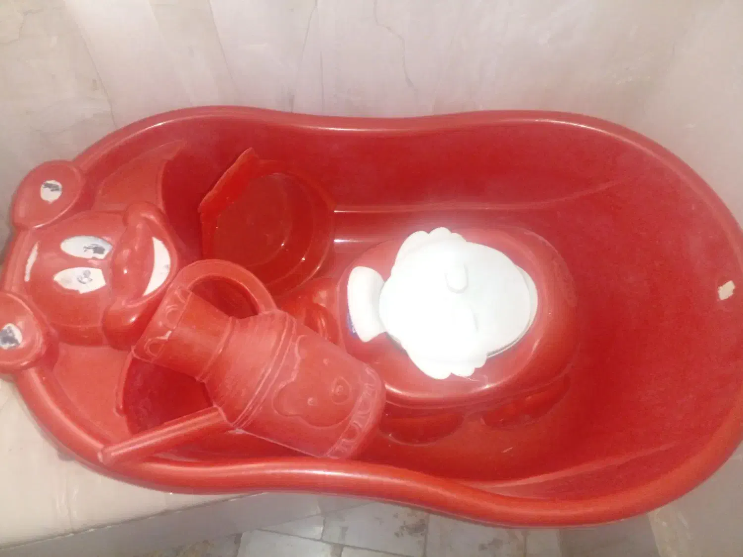 سرویس لگن نوزاد روروئک کهریر و کاور مبل پارچه ای|اسباب و اثاث بچه|محمدیه-قزوین, |دیوار