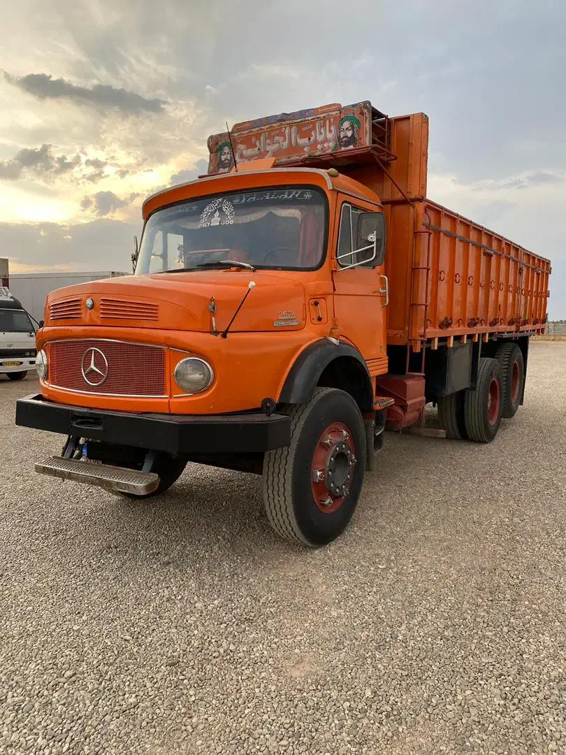 بنز ده چرخ فابریک بالاگیر شرکت نفتی مدل ۶۰|خودرو سنگین|ابهر, |دیوار