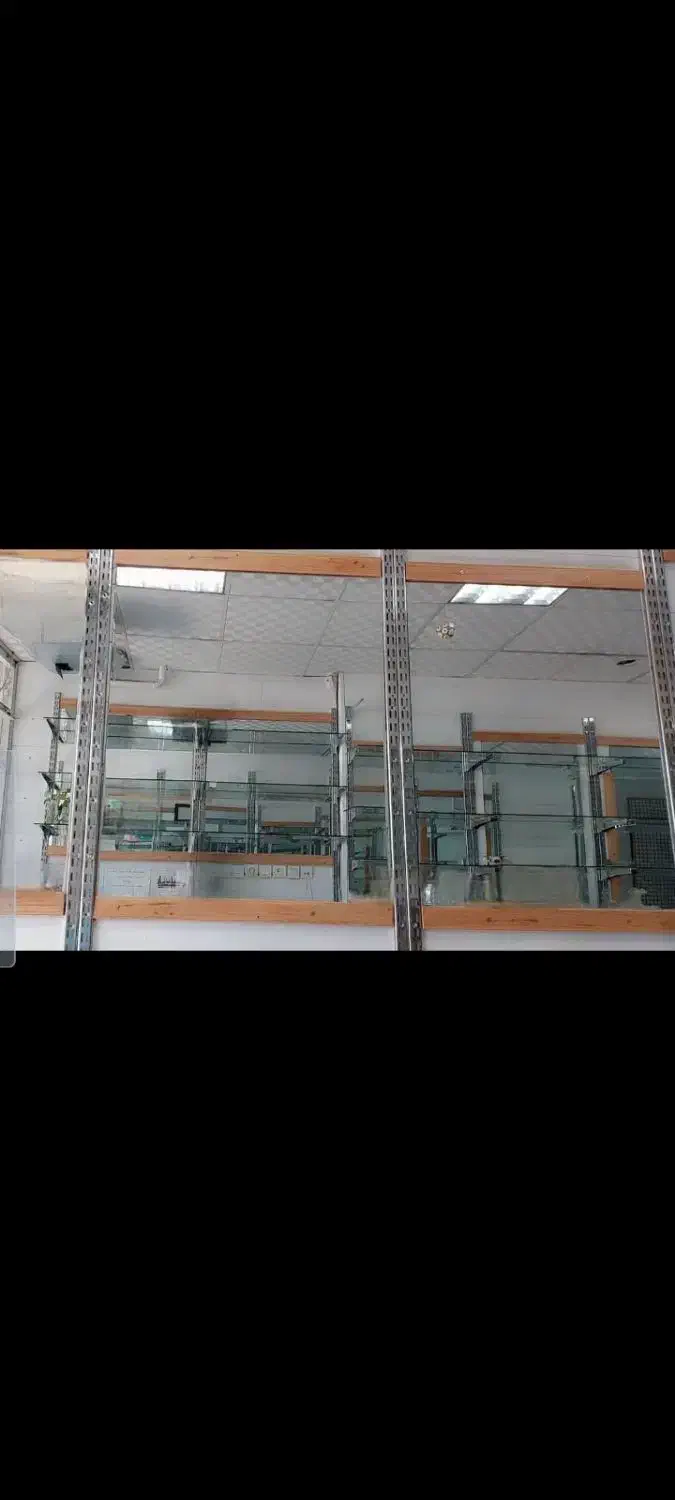 پایه قفسه دیواری|کتابخانه، شلف، قفسه‌های دیواری|سیرجان, |دیوار