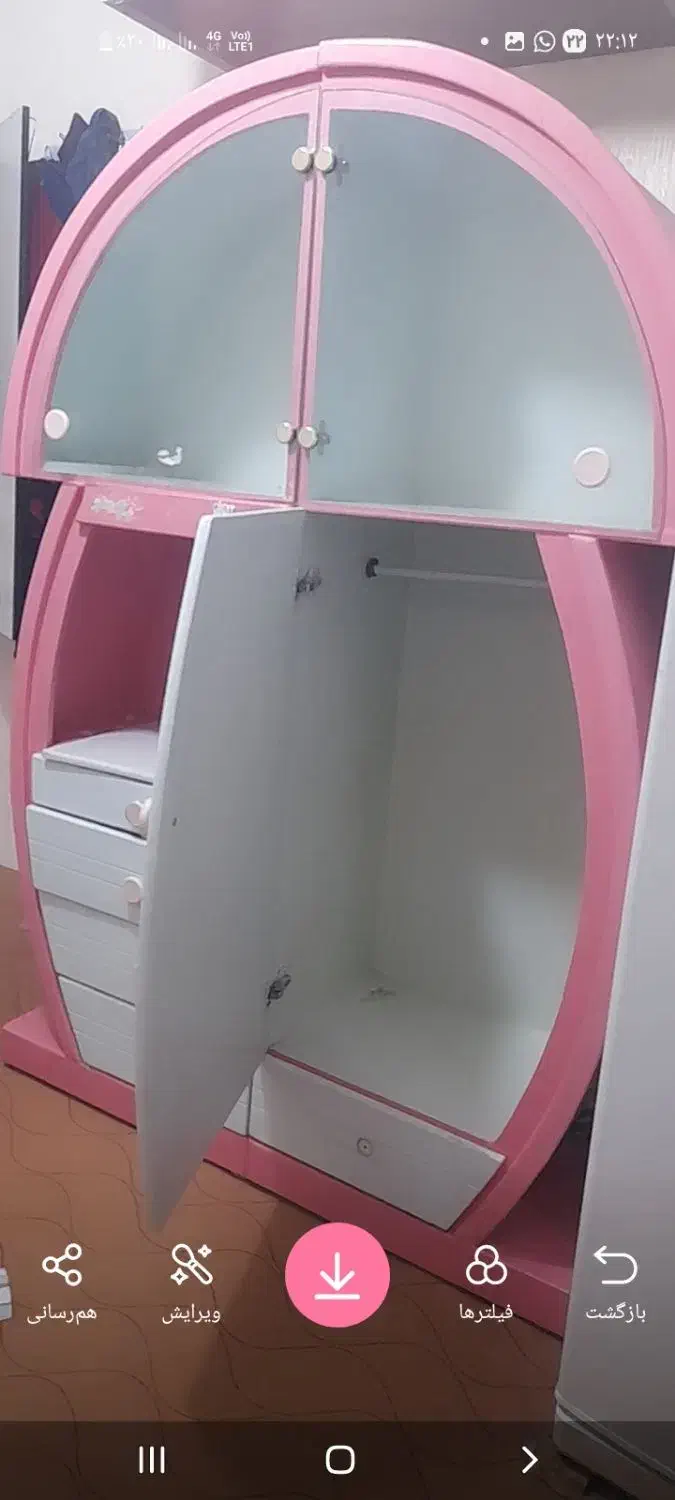 کمد بچگانه|جاکفشی، کمد، دراور|ایلام, |دیوار