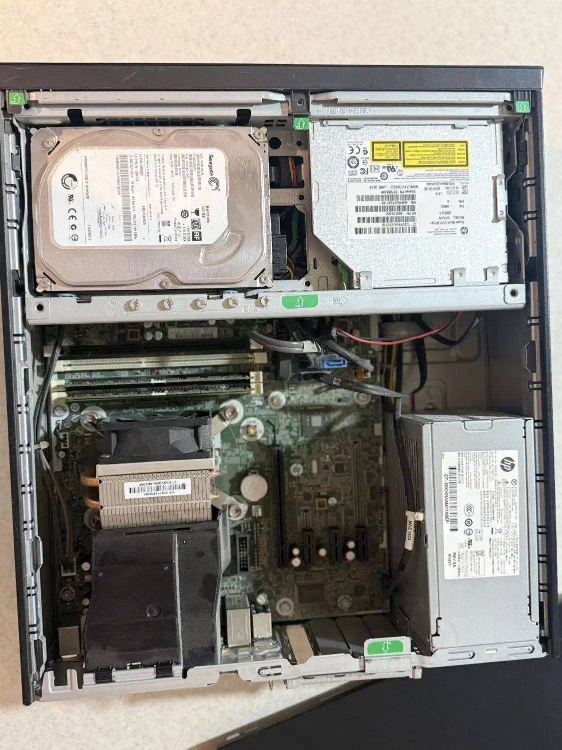 مینی کیس hp قوی سالم کم کارکرد تست به شرط|رایانه رومیزی|تهران, ابوذر|دیوار