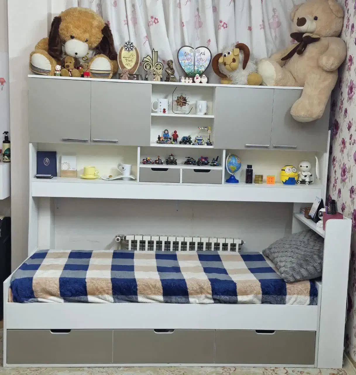 تخت خواب نوجوان|تخت و سرویس خواب|مشهد, دانشجو|دیوار