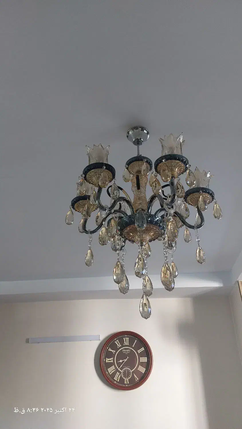 لوستر ۶شاخه|لوستر و چراغ آویز|کرج, کرج نو|دیوار