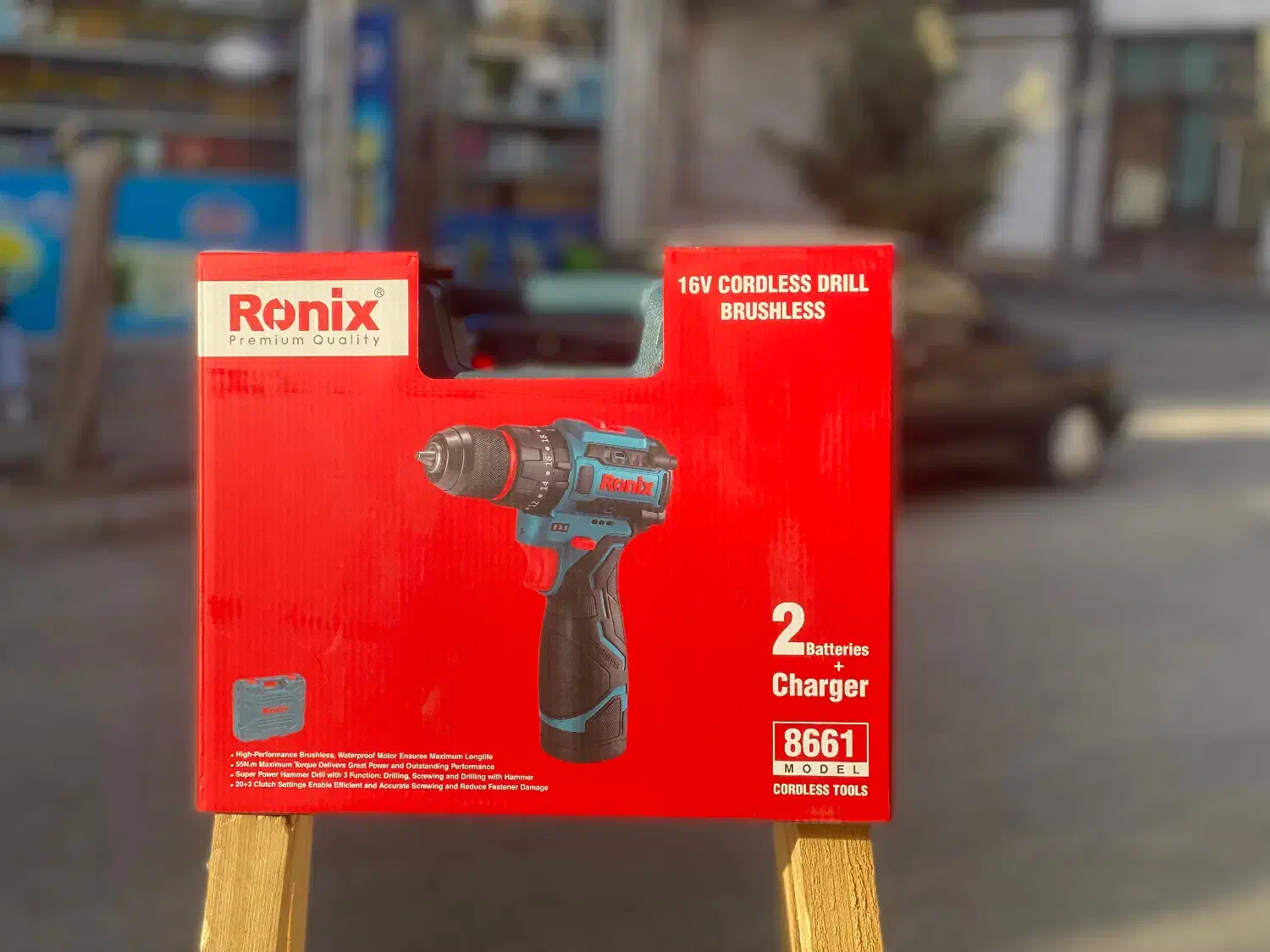 دریل پیچ گوشتی ۸۶۶۱ رونیکس ۱۶ ولت براشلس|ابزارآلات|پاکدشت, حصار امیر|دیوار