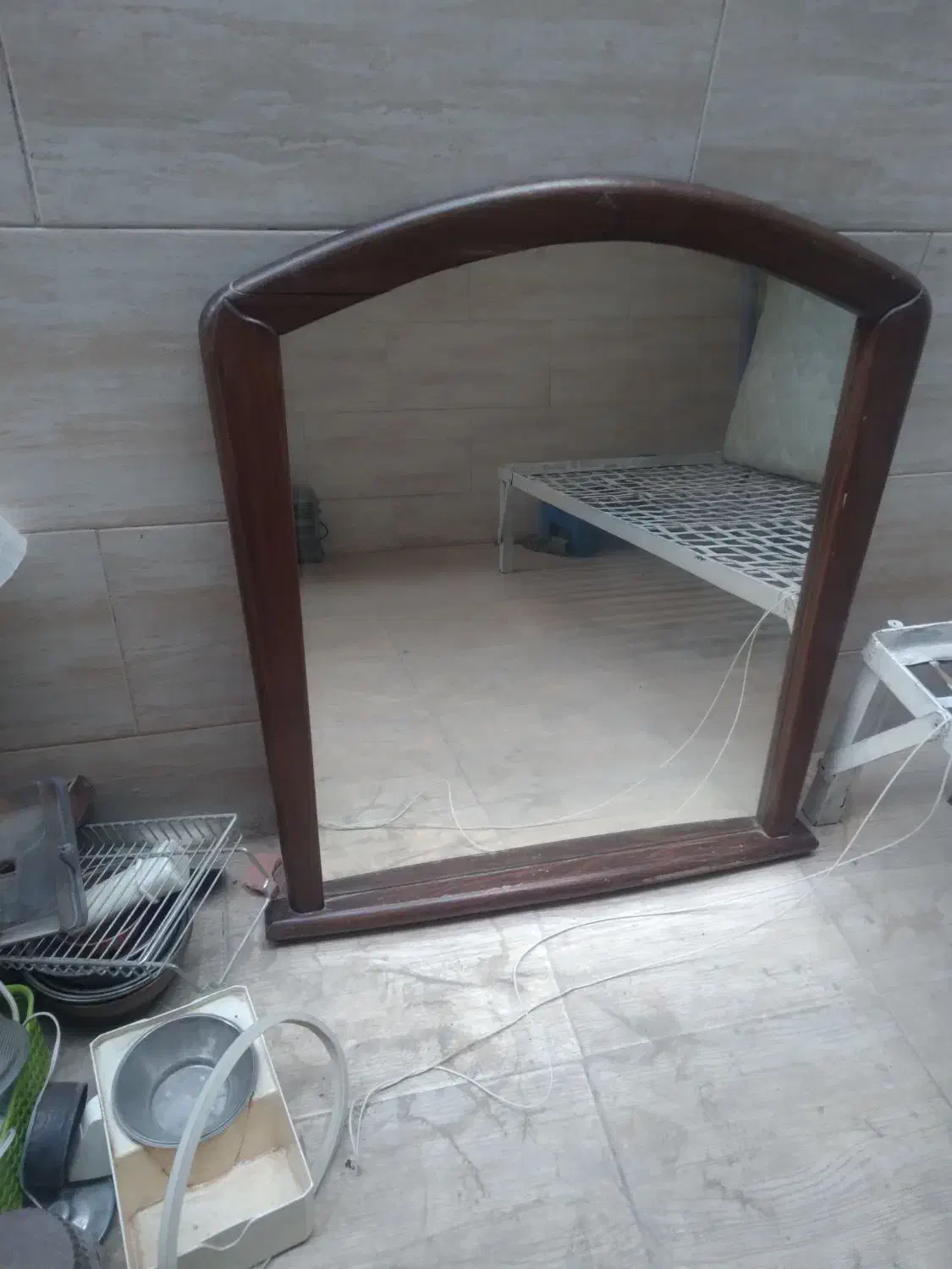 اینه بزرگ شصت سه در هفتاد|آینه|زاهدان, |دیوار