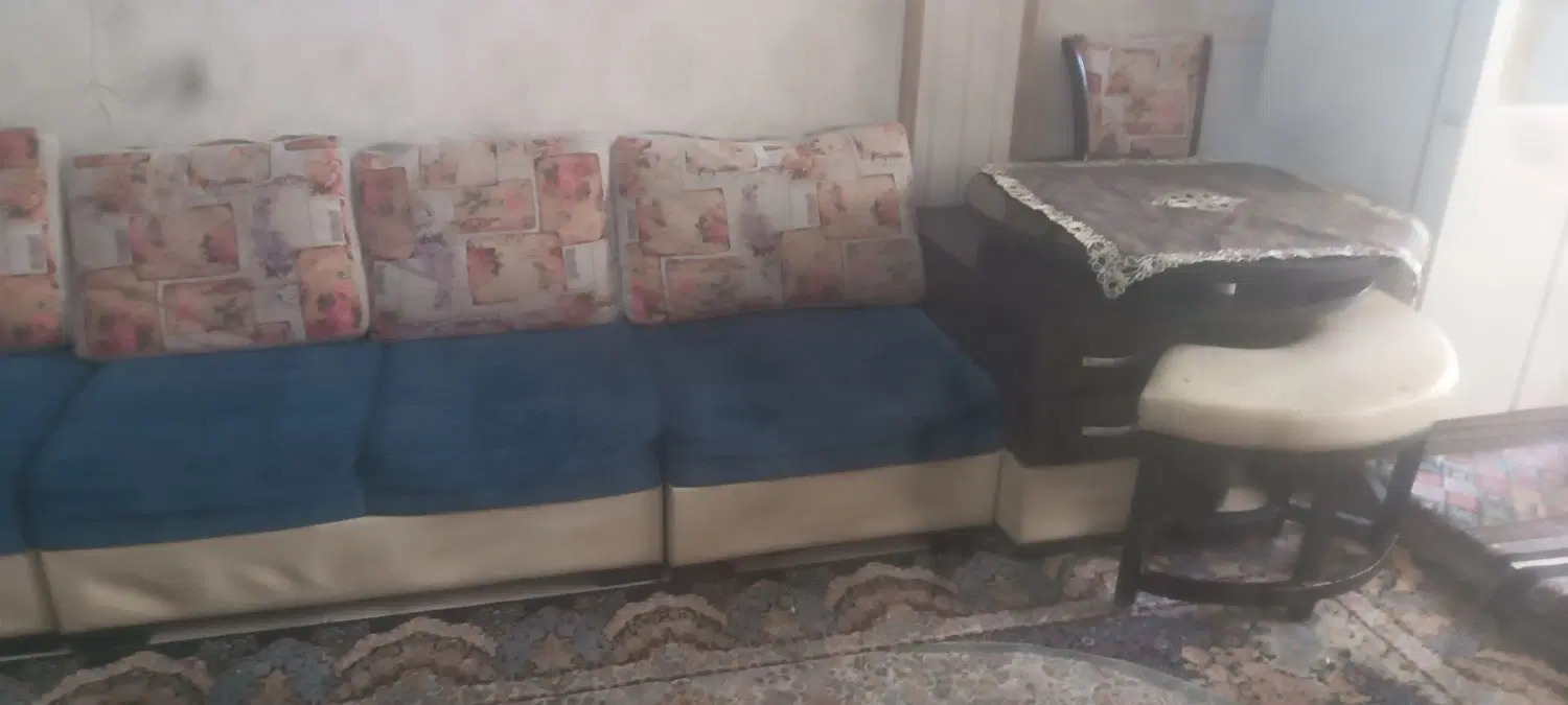 مبل ال هفت نفره با نهار خوری|مبلمان خانگی و میز عسلی|تهران, دکتر هوشیار|دیوار