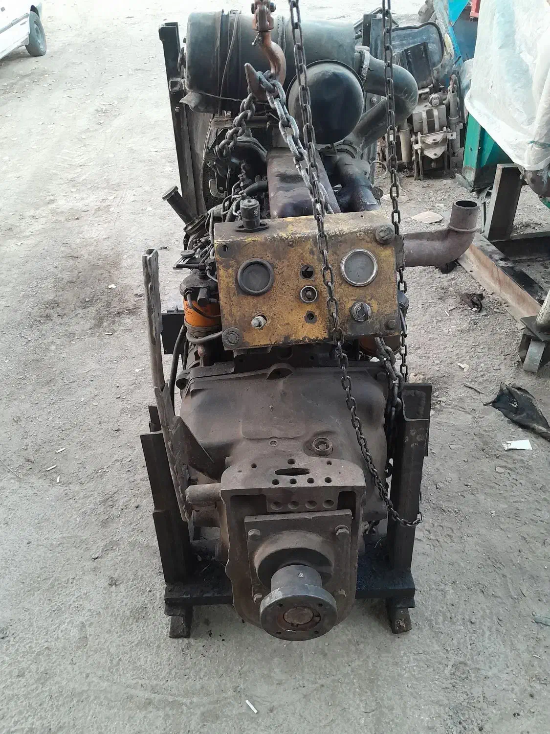 موتور چهار سیلندر موتور سازان|ماشین‌آلات صنعتی|تویسرکان, |دیوار