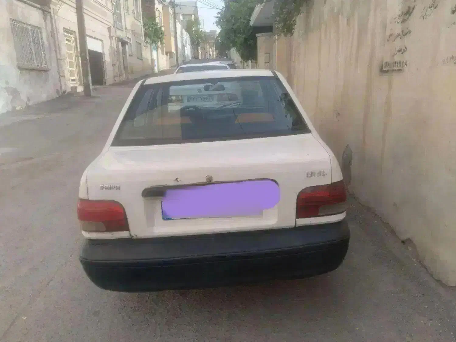 پراید سفید 83انژکتور|خودرو سواری و وانت|کرمانشاه, |دیوار