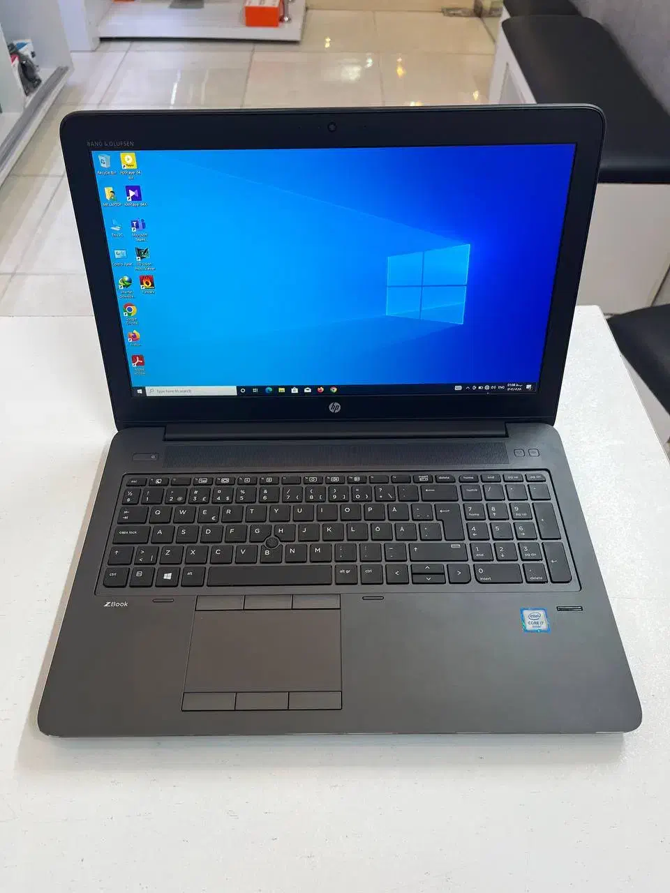 لپتاپ hp zbook g3 مخصوص طراحی و رندر|رایانه همراه|گرگان, |دیوار