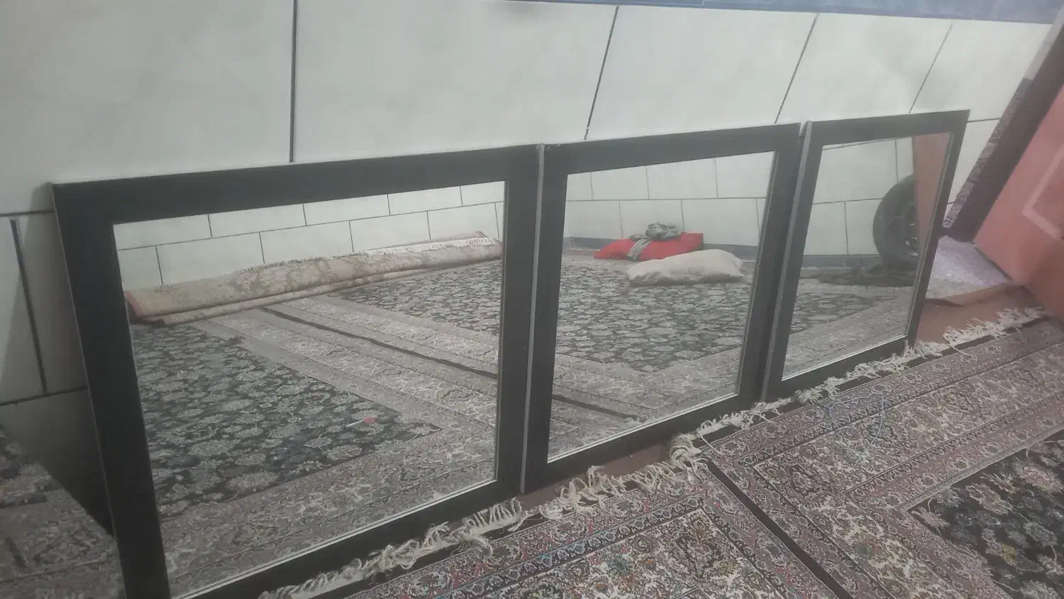 آینه باقاب MDF اندازه ۸۰در۸۰|آینه|اهواز, کوی علوی|دیوار