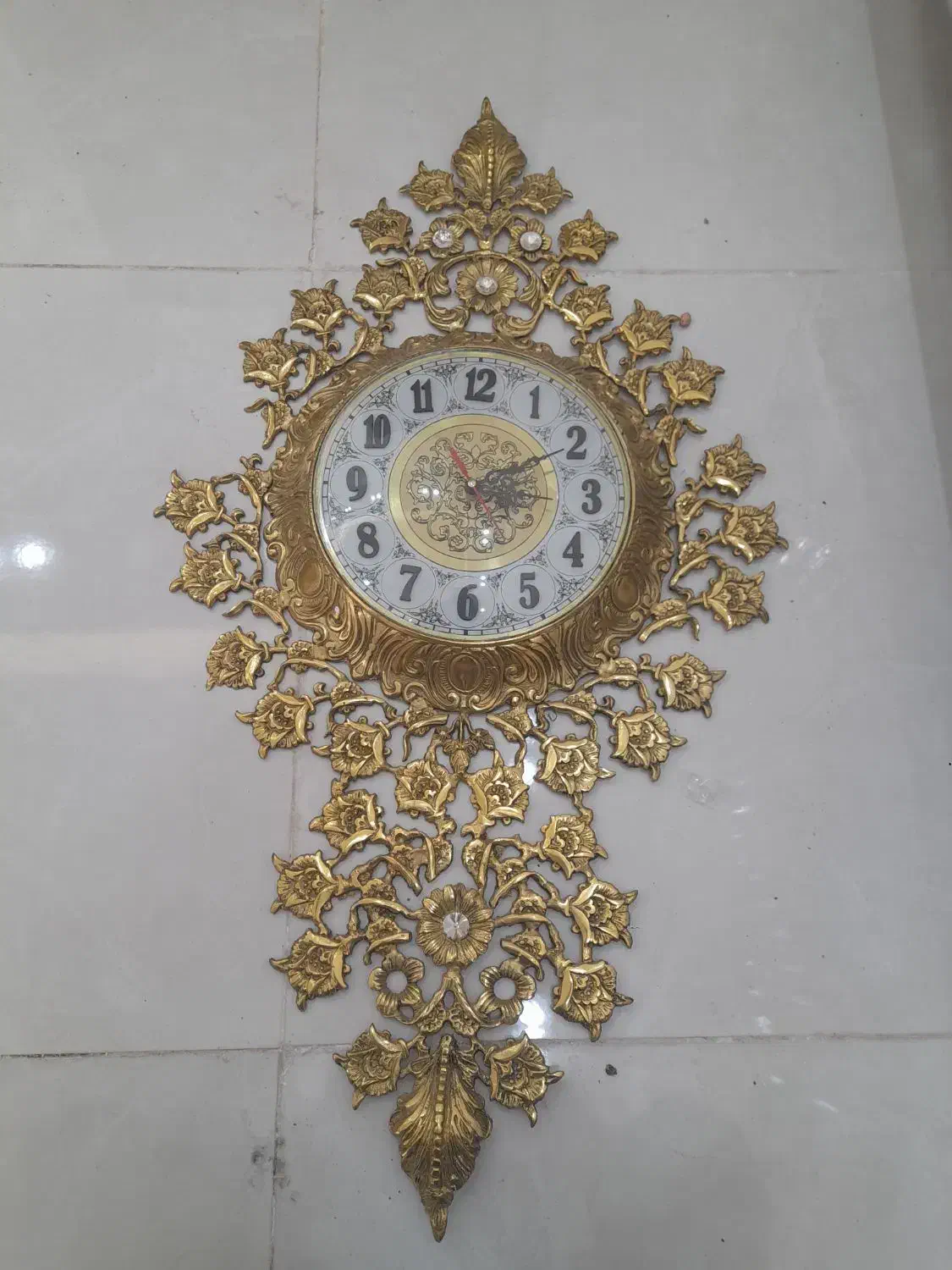 ساعت برنز سالم|ساعت دیواری و تزئینی|قزوین, |دیوار