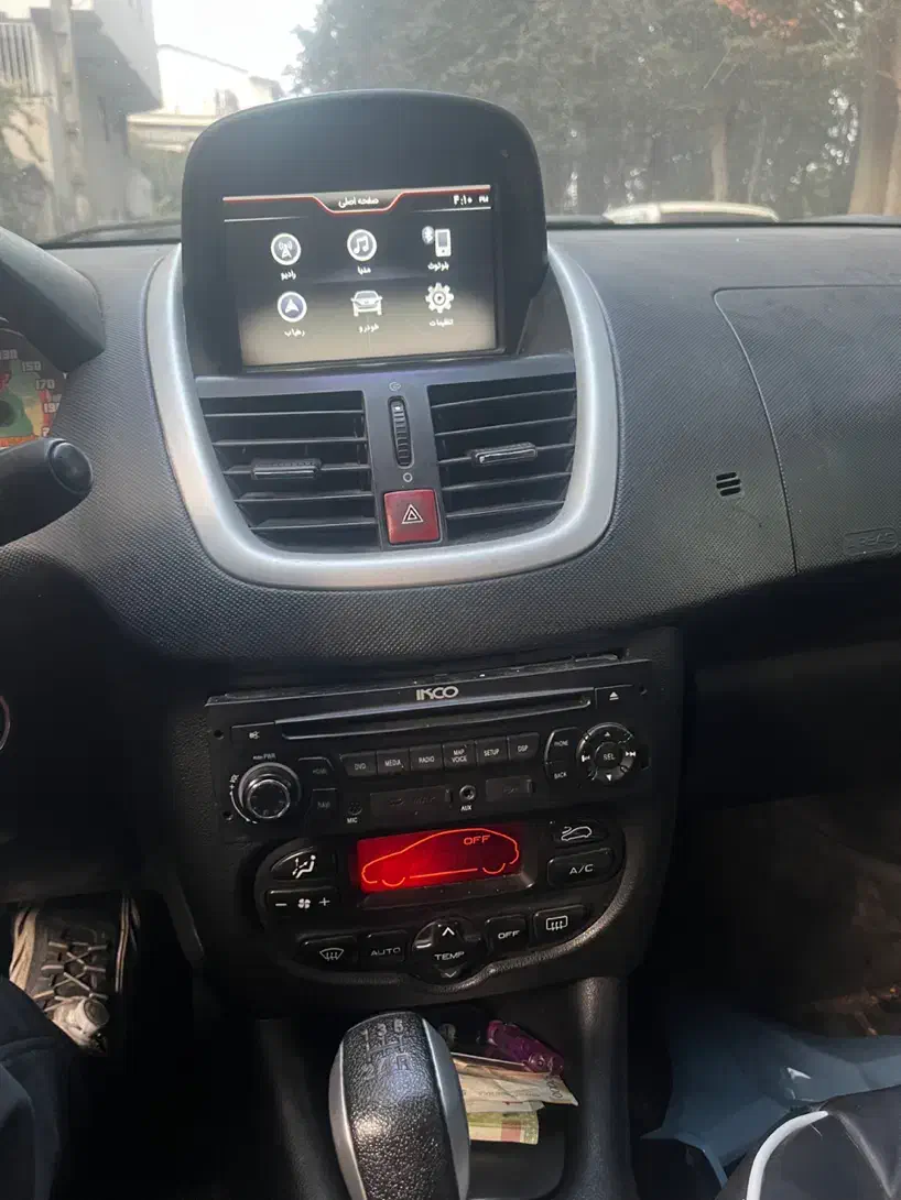 ظبط و مانیتور فابریک 207 کروز|قطعات یدکی و لوازم جانبی|رشت, نامجو|دیوار