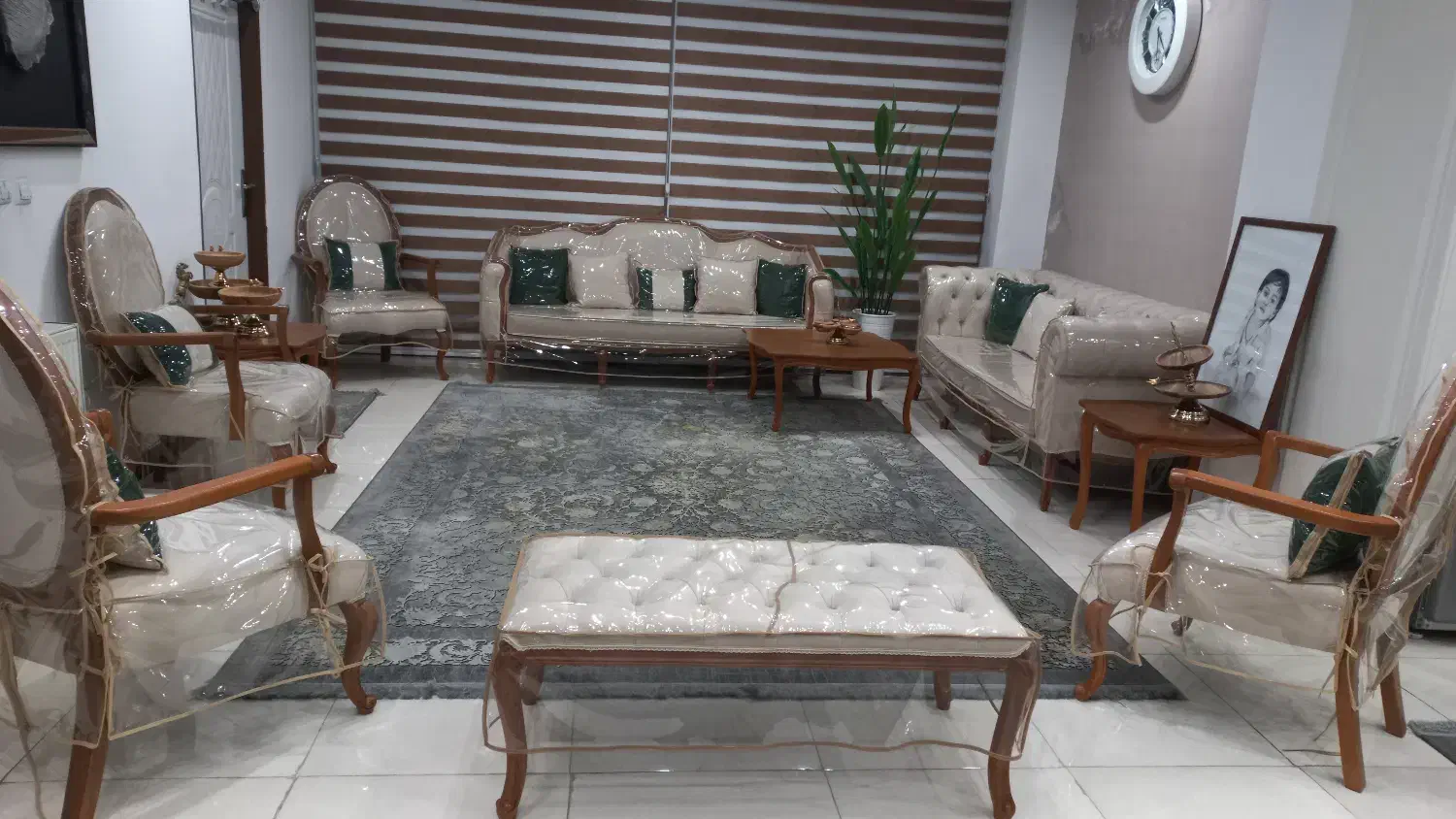 مبل کوئین فرانسه|مبلمان خانگی و میز عسلی|شاهدشهر, |دیوار