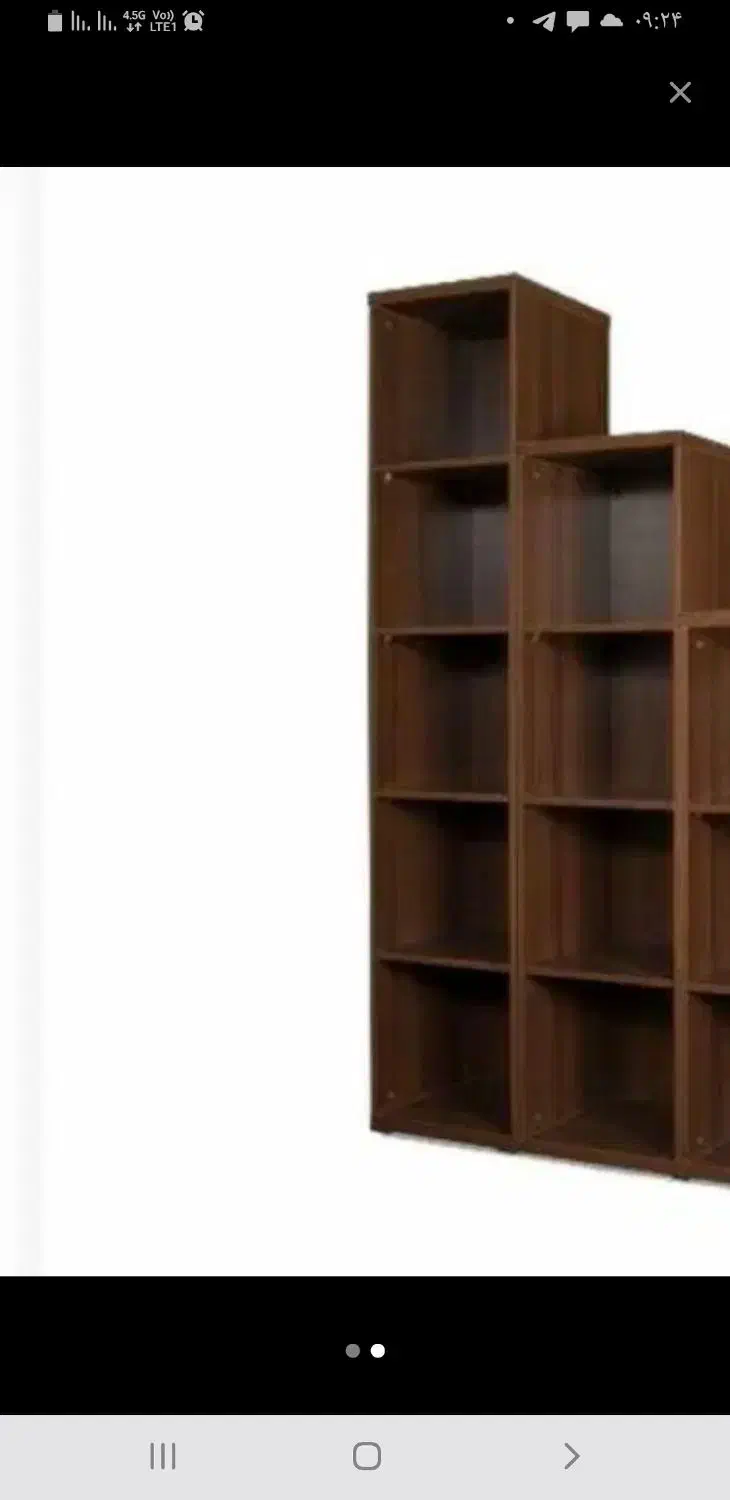 باکس کتابخانه ۵طبقه|کتابخانه، شلف، قفسه‌های دیواری|تهران, نارمک|دیوار