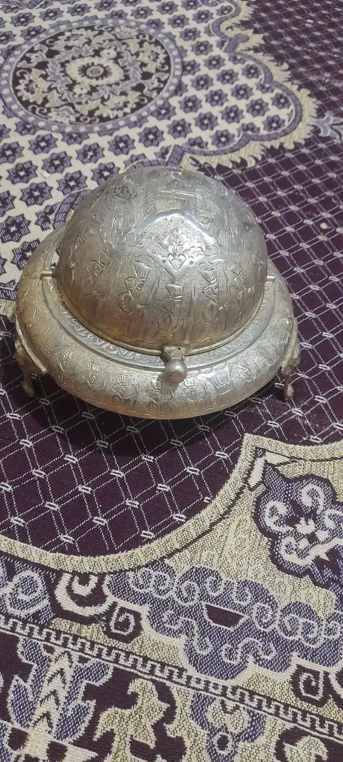 خاویاری خوری (قندان )|کلکسیون اشیاء عتیقه|کرج, شهرک نهال و بذر|دیوار
