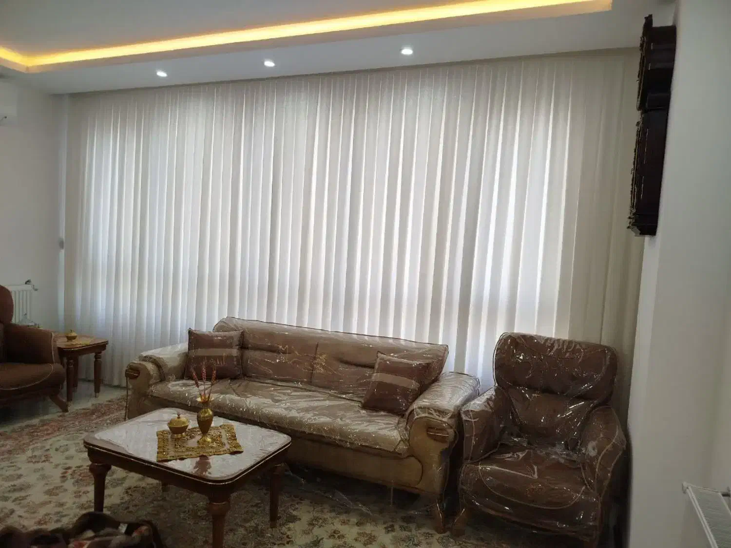 پرده پذیرایی|پرده، رانر، رومیزی|مشهد, امیریه|دیوار