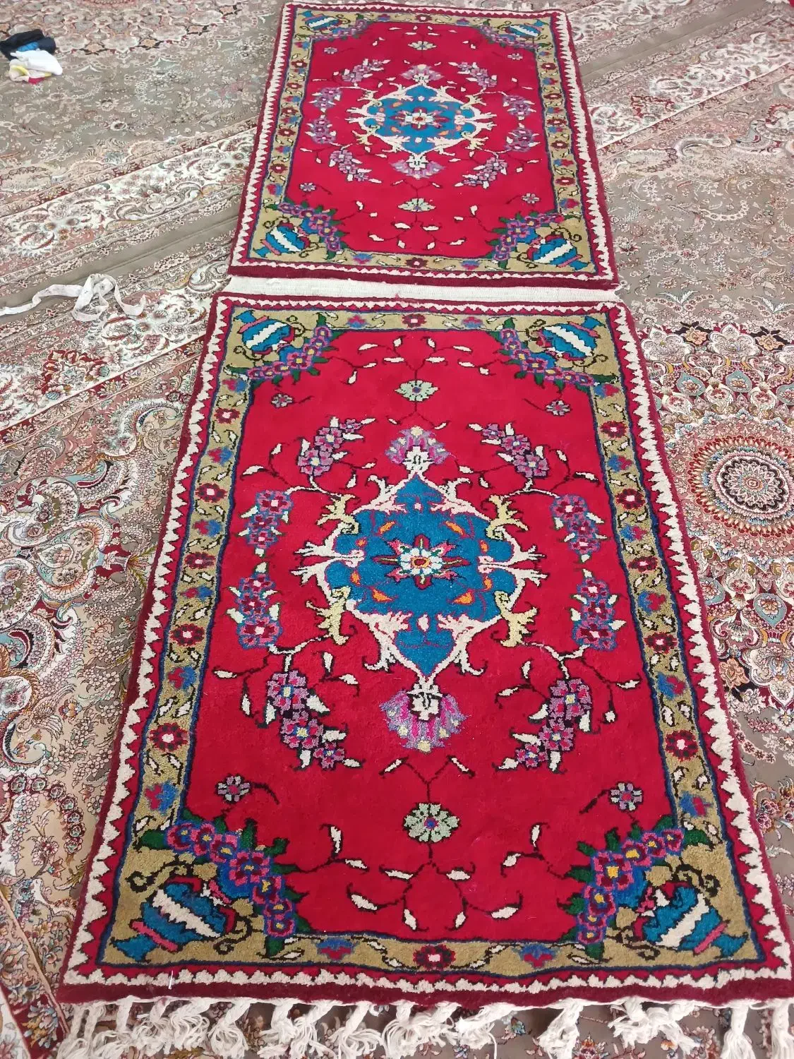 یک جفت زرنیم|فرش|خواجه, |دیوار