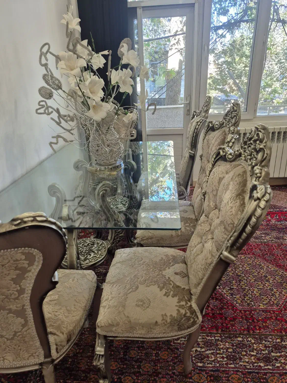 نهارخوری ۶ نفره|میز و صندلی غذاخوری|سنندج, |دیوار