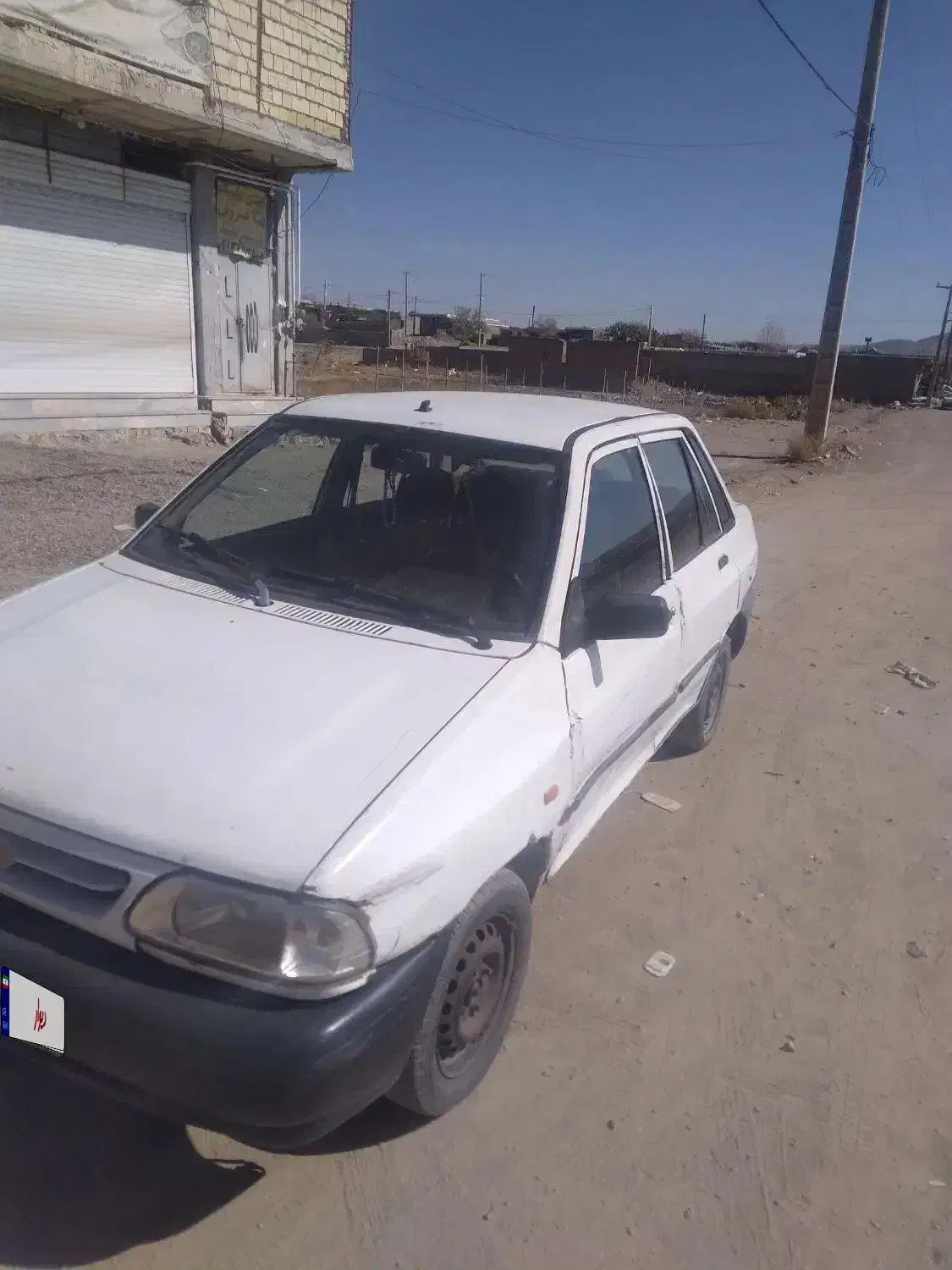 پراید صبامدل ۸۶رنگ سفید|خودرو سواری و وانت|بافت, |دیوار