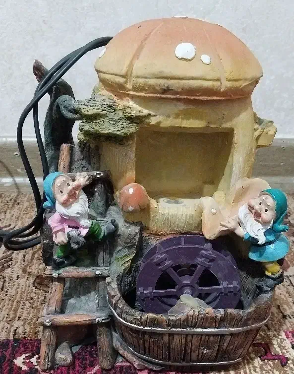 آبنما طرح کوتوله کاملا نو|صنایع دستی و سایر لوازم تزئینی|مشهد, نوغان|دیوار