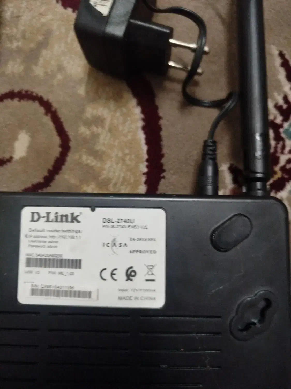مودم دو آنتن dlink|مودم و تجهیزات شبکه|تهران, وصفنارد|دیوار