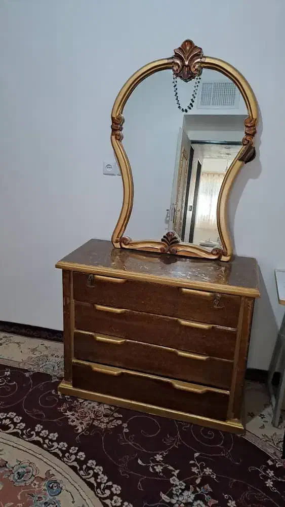 دراور وآینه چوبی|جاکفشی، کمد، دراور|شاهرود, |دیوار