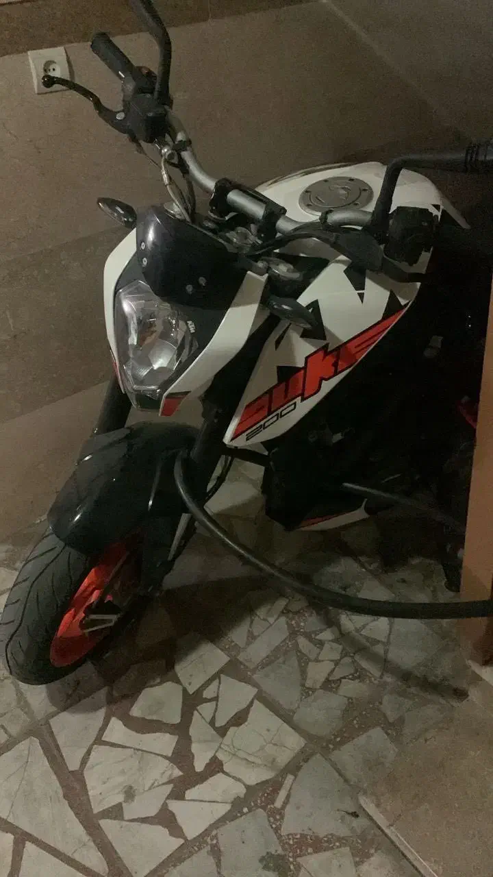 موتورسیکلت انژکتوری ktm duke 200|موتورسیکلت|اهواز, ۳۰ متری|دیوار