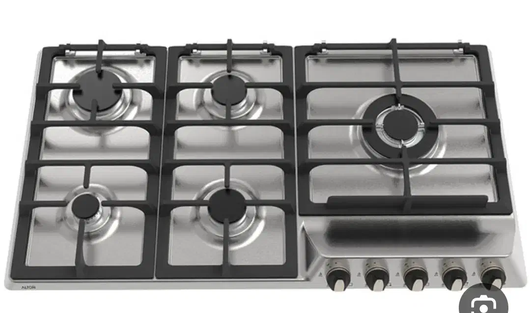 گاز ۵ شعله تو کار استیل آلتون مدل s516 نو و آکبند|اجاق گاز و لوازم برقی پختوپز|شاهینشهر, دهخدا|دیوار