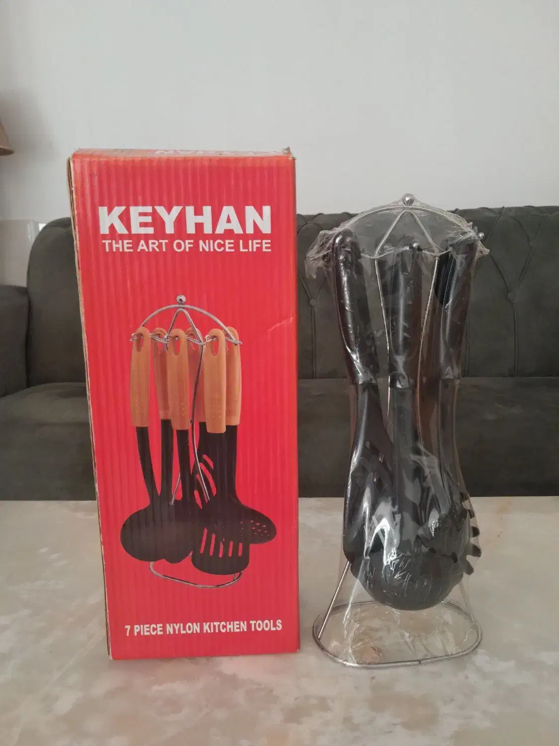 ست کفگیر و ملاقه پایه دار|ظروف پخت‌وپز|بابل, |دیوار