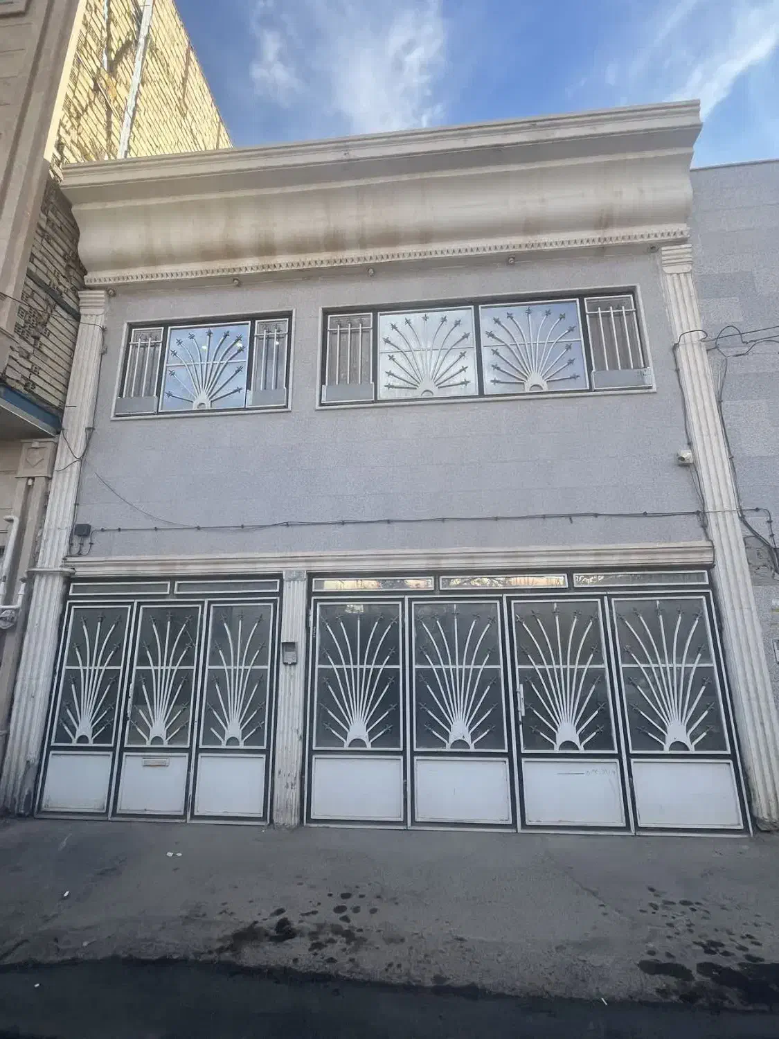 درب حیاط و پیلوت فرفورژه|مصالح و تجهیزات ساختمان|بیرجند, |دیوار