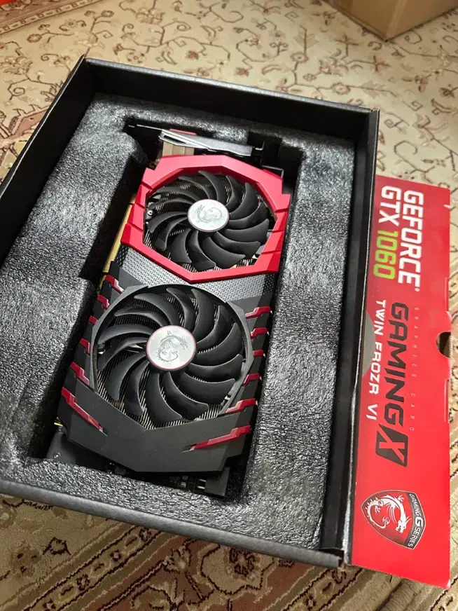 کارت گرافیک msi 1060 3gb|قطعات و لوازم جانبی رایانه|اهر, |دیوار