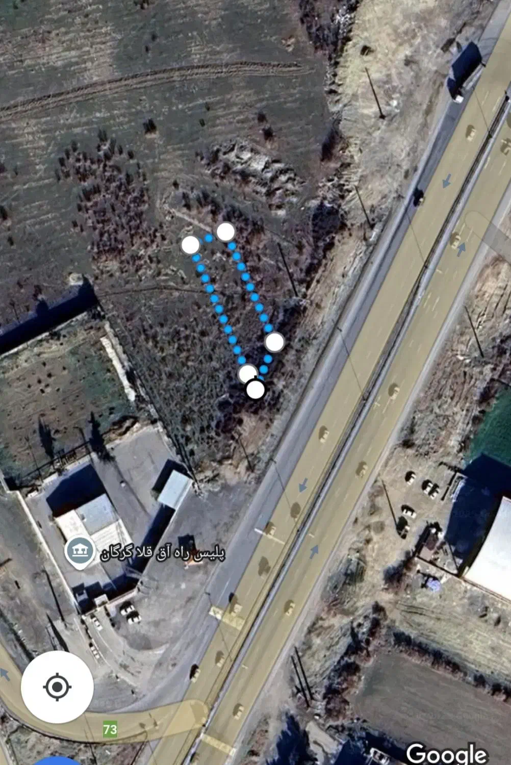 زمین پلیس راه آق قلا/سرمایه گذاری/بر اتوبان گرگان|فروش دفتر صنعتی، کشاورزی، تجاری|آق قلا, |دیوار