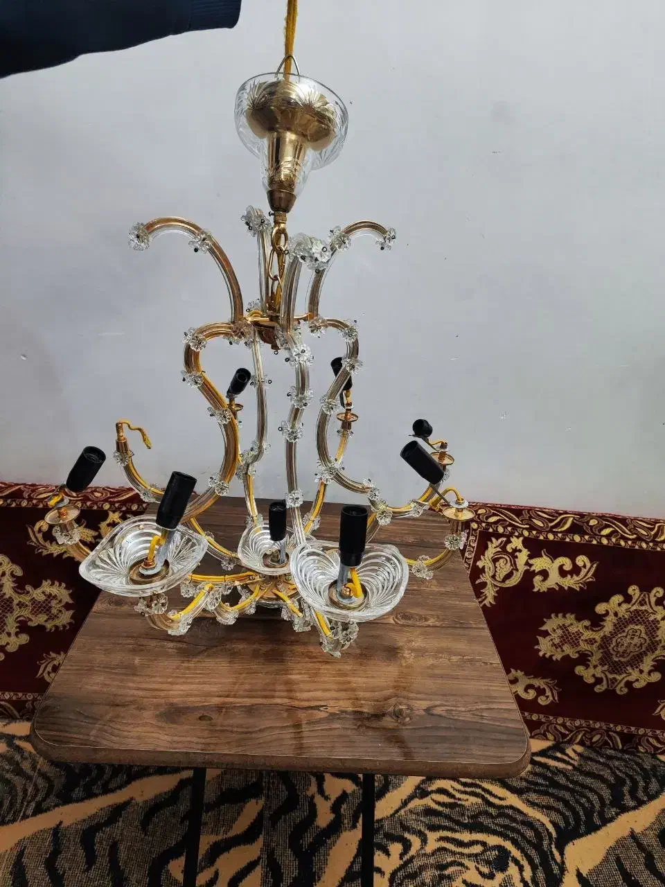 لوستر|لوستر و چراغ آویز|تبریز, |دیوار