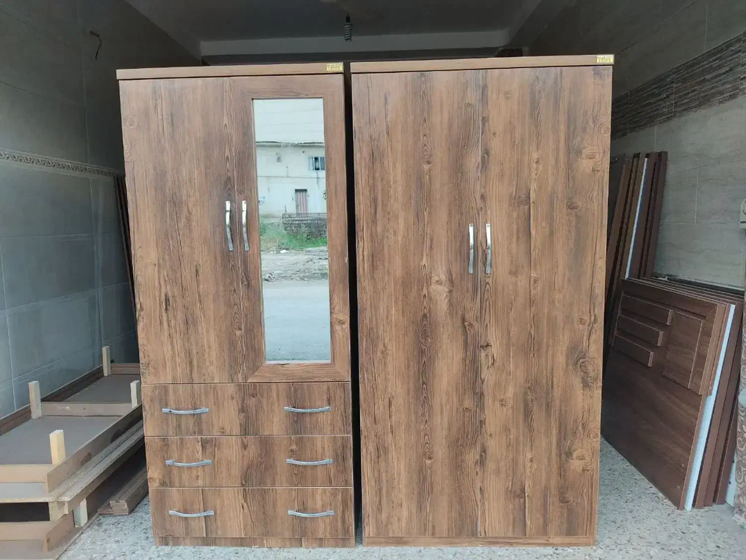 کمد ایستاده لحاف و کمد آویز لباس تندیر|جاکفشی، کمد، دراور|ساری, |دیوار