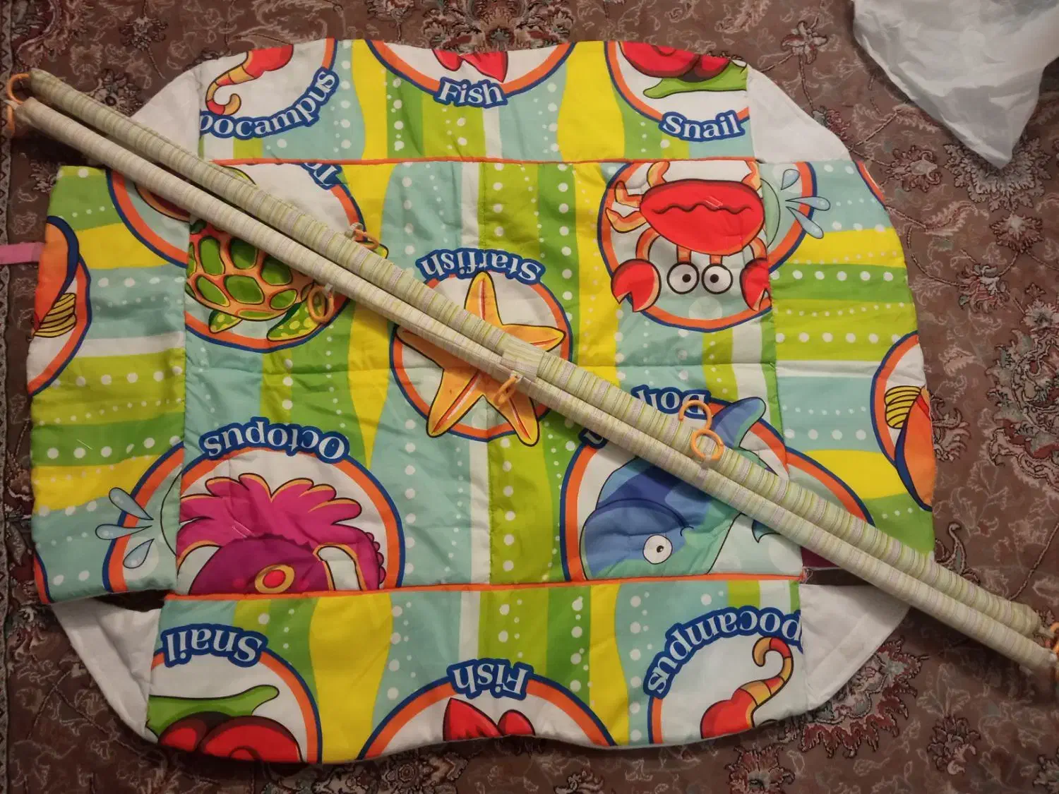 تشک بازی نوزاد|اسباب‌‌بازی|قرچک, میرزائی شمالی|دیوار