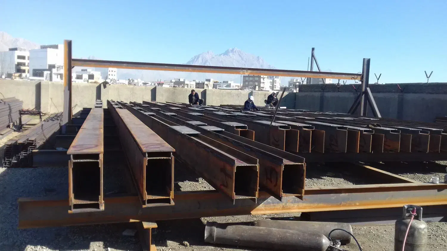 جوشکاری اسکلت فلزی|خدمات پیشه و مهارت|کرمانشاه, |دیوار