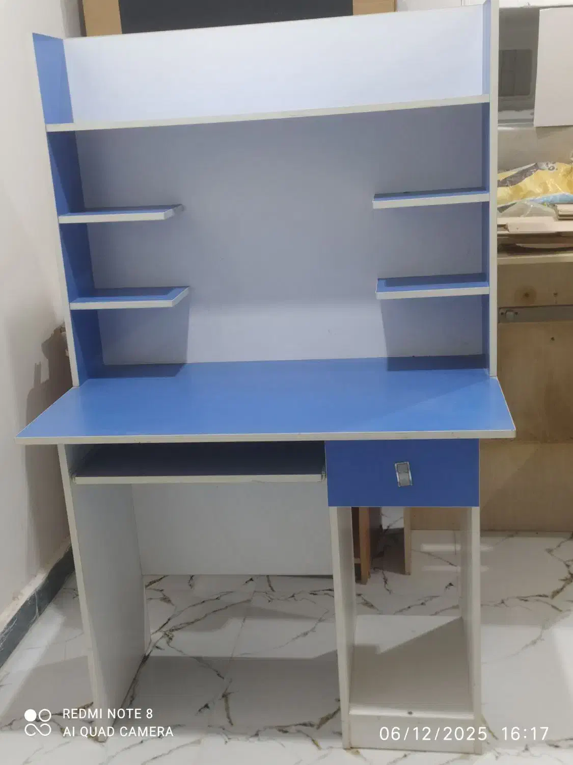 کابینت و میز مطالعه|میز تحریر و کامپیوتر|شوش, |دیوار