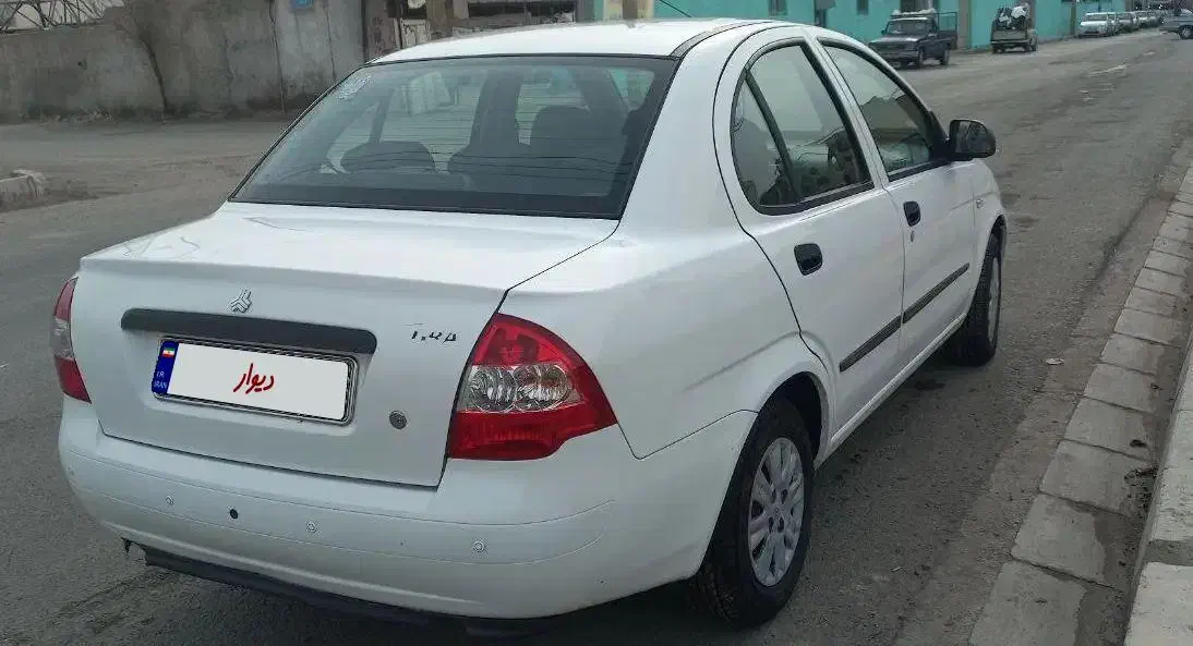 تیبا سفید ۱۴۰۰ بی رنگ|خودرو سواری و وانت|ری, شهادت|دیوار