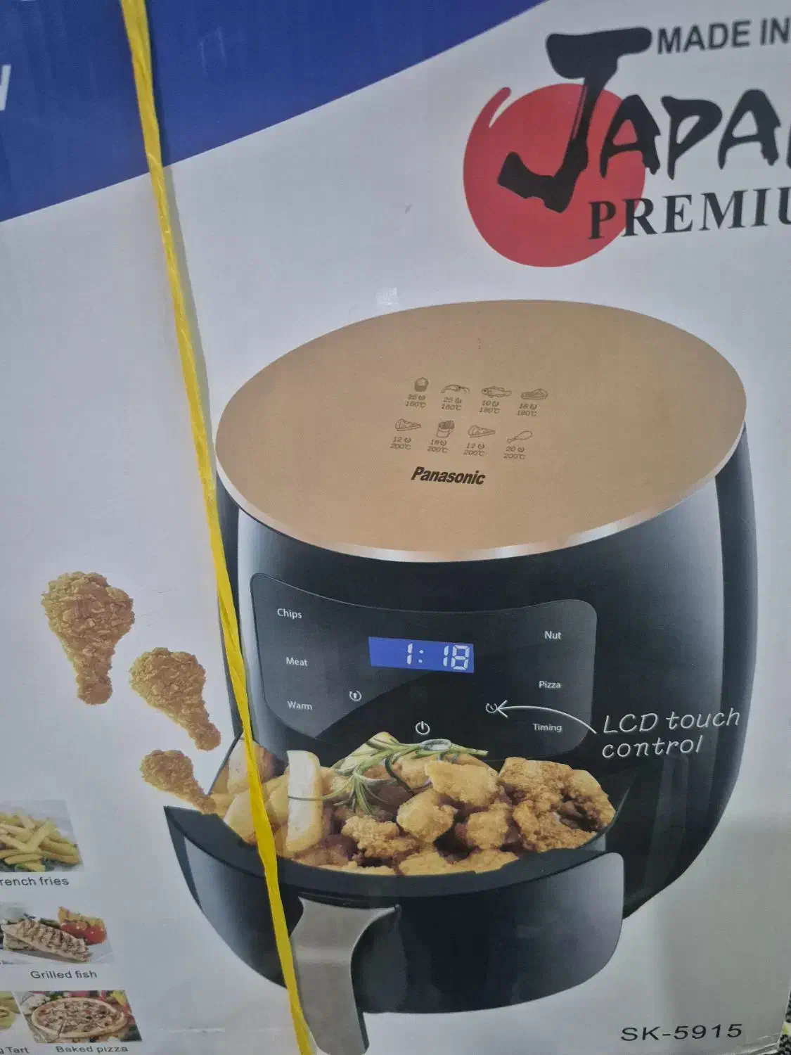 سرخ کن بدون روغن پاناسونیک نو نو|اجاق گاز و لوازم برقی پخت‌وپز|همدان, |دیوار