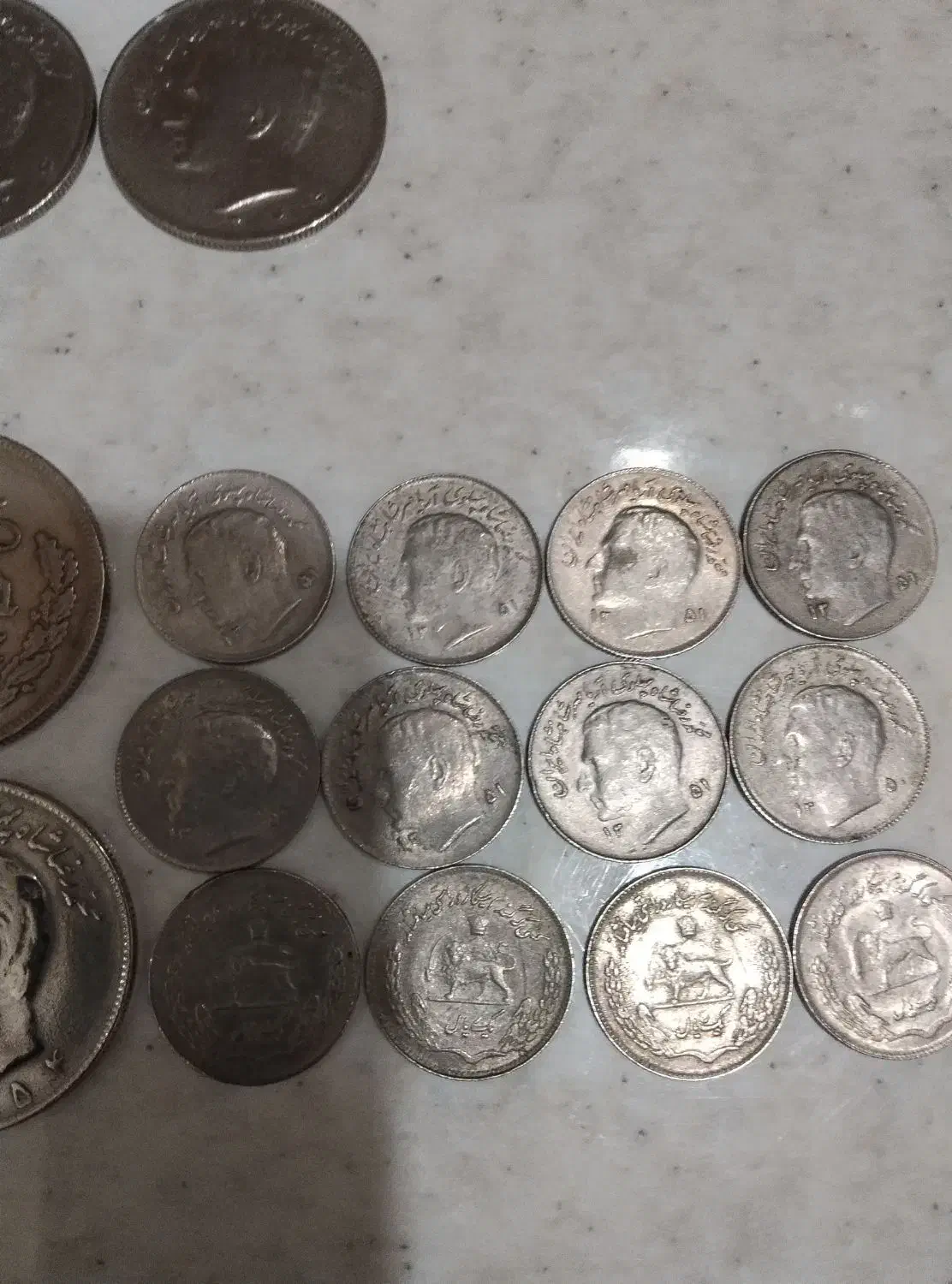 حراج سکه های پهلوی دوم|کلکسیون سکه، تمبر، اسکناس|شاهرود, |دیوار