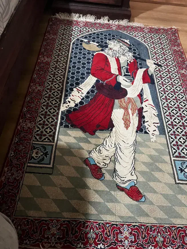 قالیچه ماشینی|فرش|کرمان, |دیوار