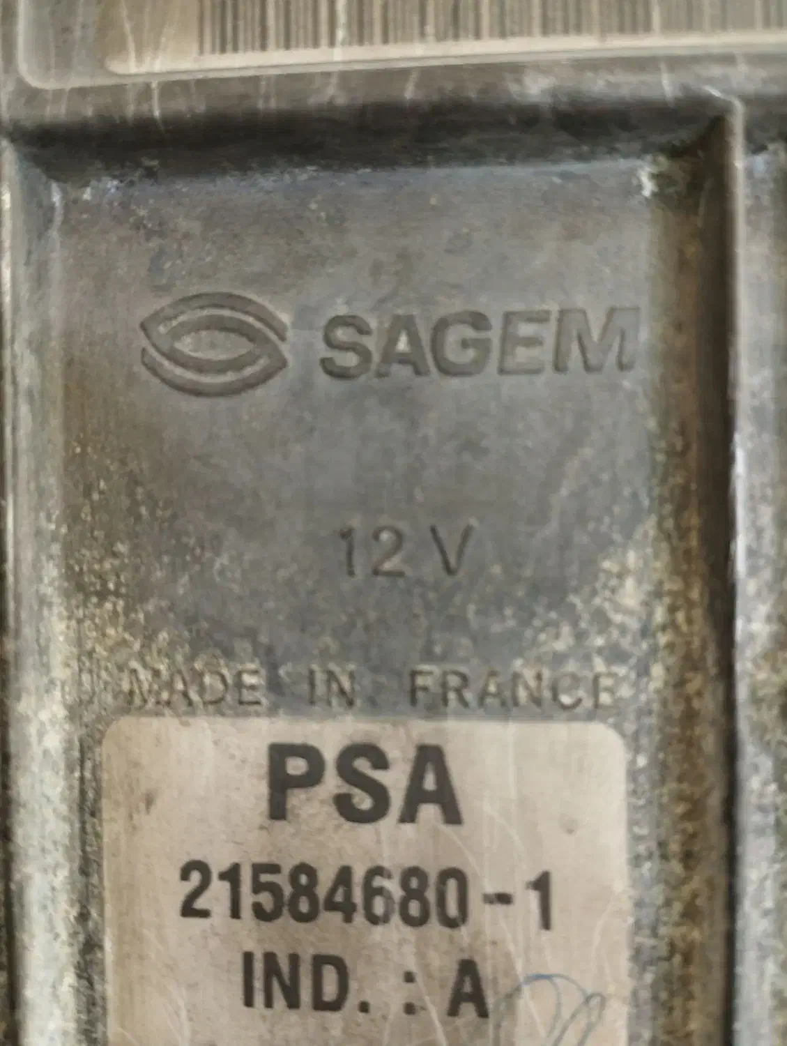 ecu اصل فرانسه ساژمsagem|قطعات یدکی و لوازم جانبی|ورامین, ورامین|دیوار