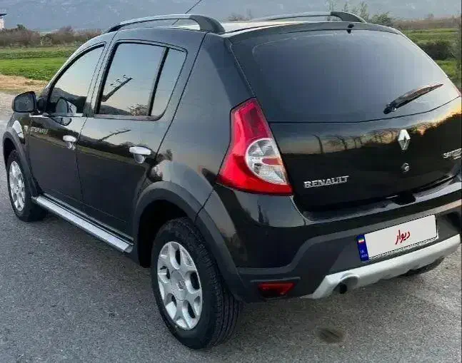 ساندرو استپ وی مشکی|خودرو سواری و وانت|گرگان, |دیوار