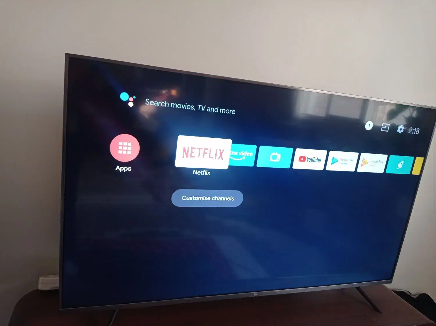 تلویزیون شیائومی55|تلویزیون و پروژکتور|ری, ظهیرآباد|دیوار