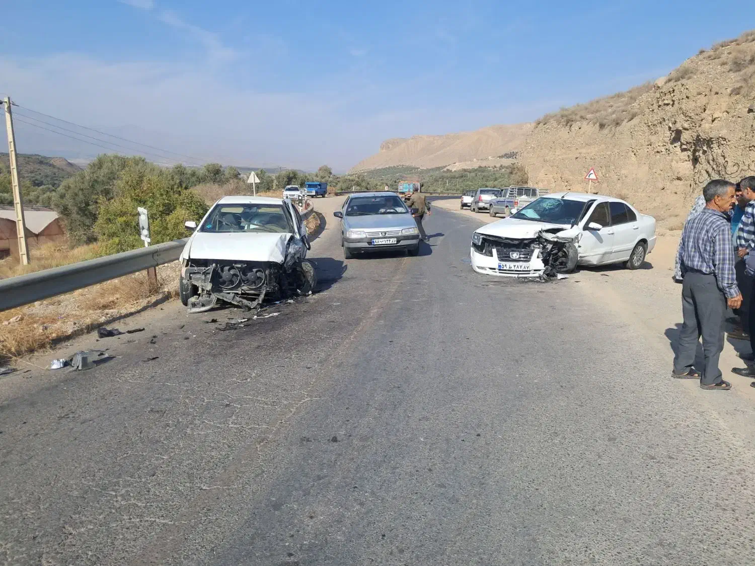 سمند تصادفی|خودرو سواری و وانت|اردبیل, |دیوار