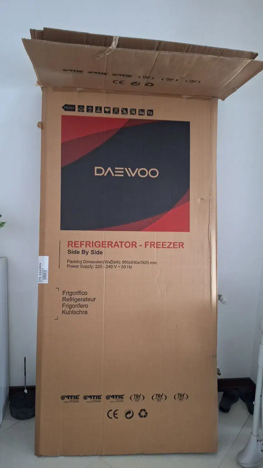 کارتون ساید بای ساید دوو|یخچال و فریزر|تهران, وردآورد|دیوار