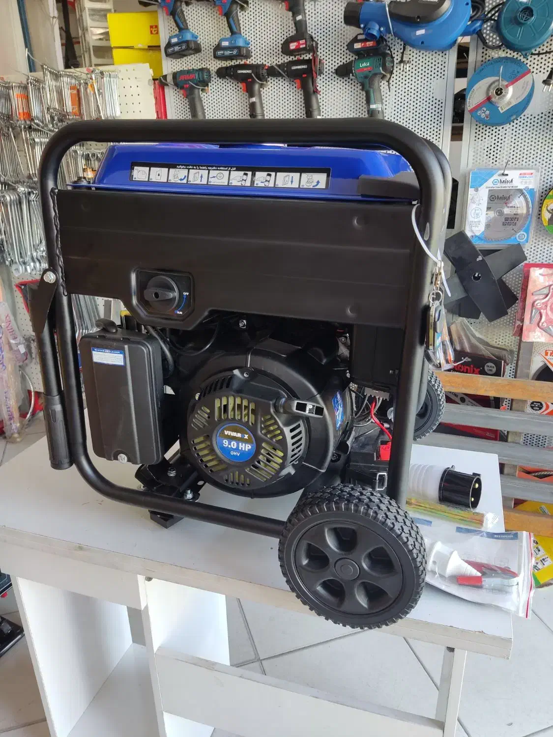 موتور برق اینورتری ۵۵۰۰ سه گانه سوز ریموت دار کیلس|ابزارآلات|بیرجند, |دیوار