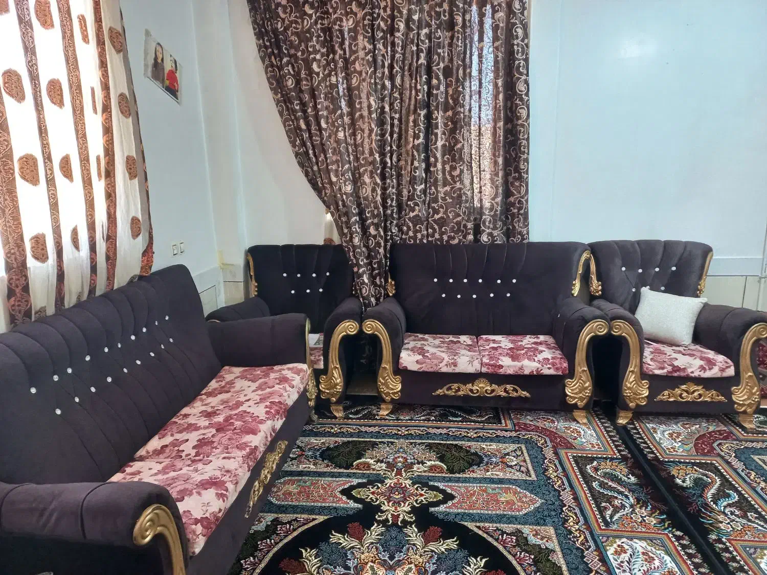 مبل هفت نفر|مبلمان خانگی و میز عسلی|الیگودرز, |دیوار