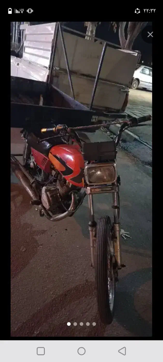 موتورسیکلت سه چرخ|موتورسیکلت|هشتگرد, هشتگرد قدیم|دیوار